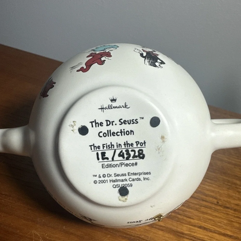 Dr. Seuss‎ Collection - The Fish in the Pot - Collectible - Numbered - 2001
